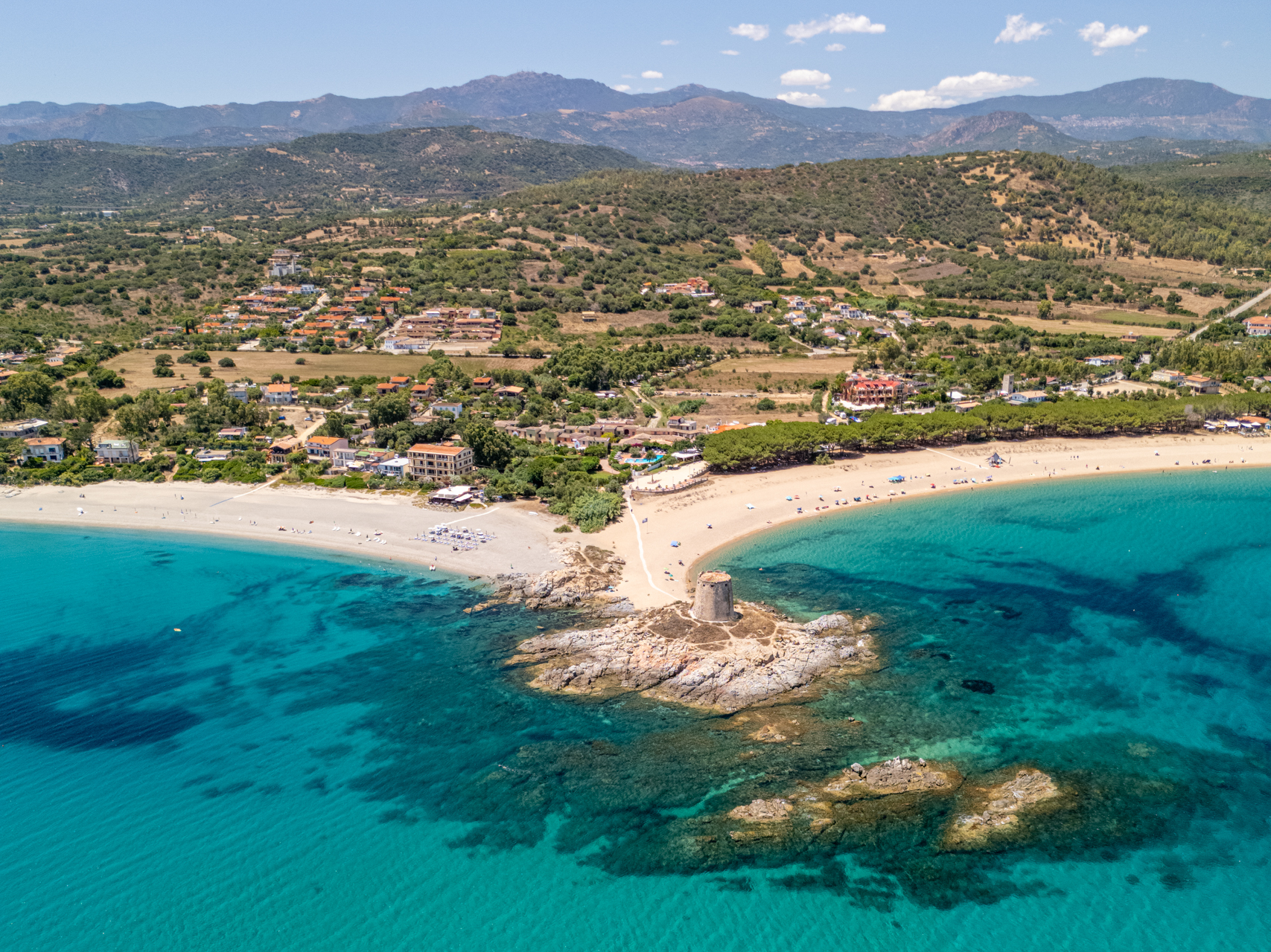Sardinia Italy coast view